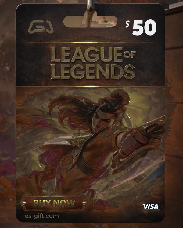 بطاقة ليج اوف ليجينس - 50$ كارد (نورث امريكا)