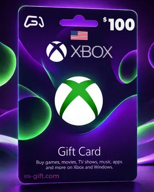 بطاقة إكس بوكس لايف - 100 دولار (المتجر الأمريكي تعمل داخل الولايات المتحده فقط)