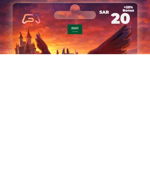 بطاقة روبلوكس 20 ريال (المتجر السعودي) بالاضافة ل25 فى المائة من عملات روبلوكس