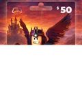 بطاقة روبلوكس 50 دولار (المتجر العالمي)