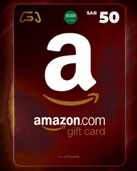 قسيمة شراء أمازون 50 ريال سعودي