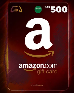 قسيمة شراء أمازون 500 ريال سعودي
