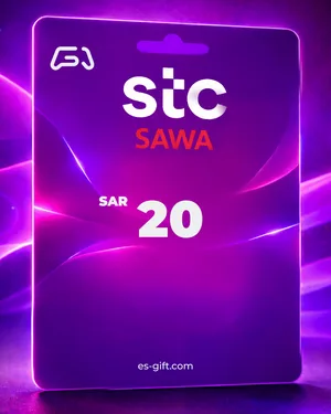 بطاقة إعادة شحن سوا بقيمة 20 ريال