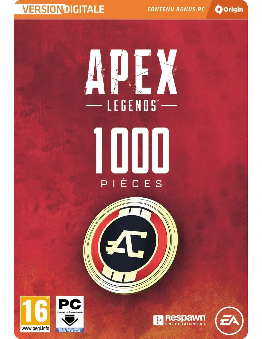 بطاقة أبيكس ليجندز - 1,000 كوينز (المتجر اﻹماراتي)