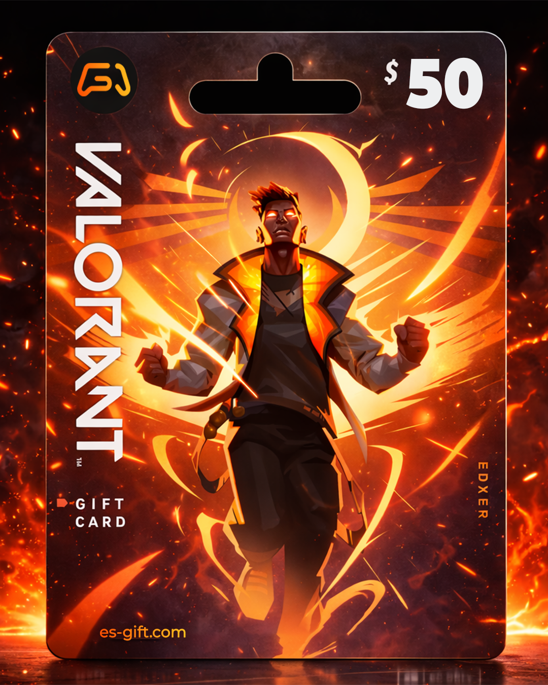 بطاقة فالورانت 50 دولار أمريكي (المتجر الأمريكي)