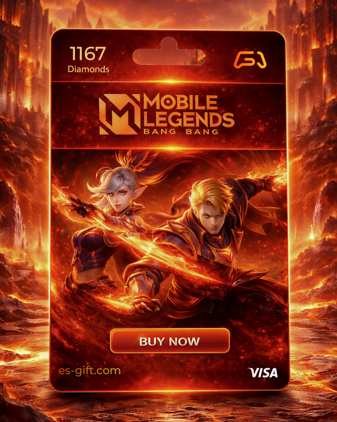 بطاقة موبايل ليجند 1167 ماسة