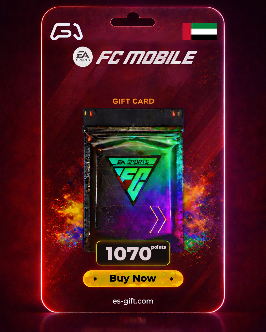 نقاط إف سي موبايل 1070 (المتجرالاماراتى)