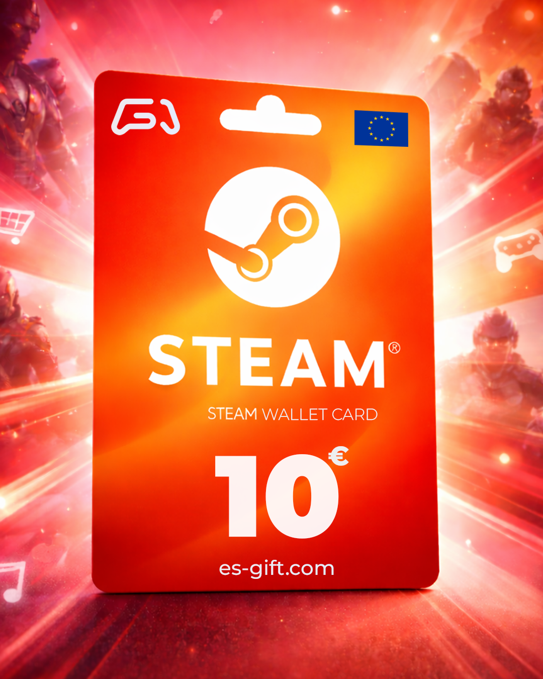 بطاقة ستيم والت - 10 يورو