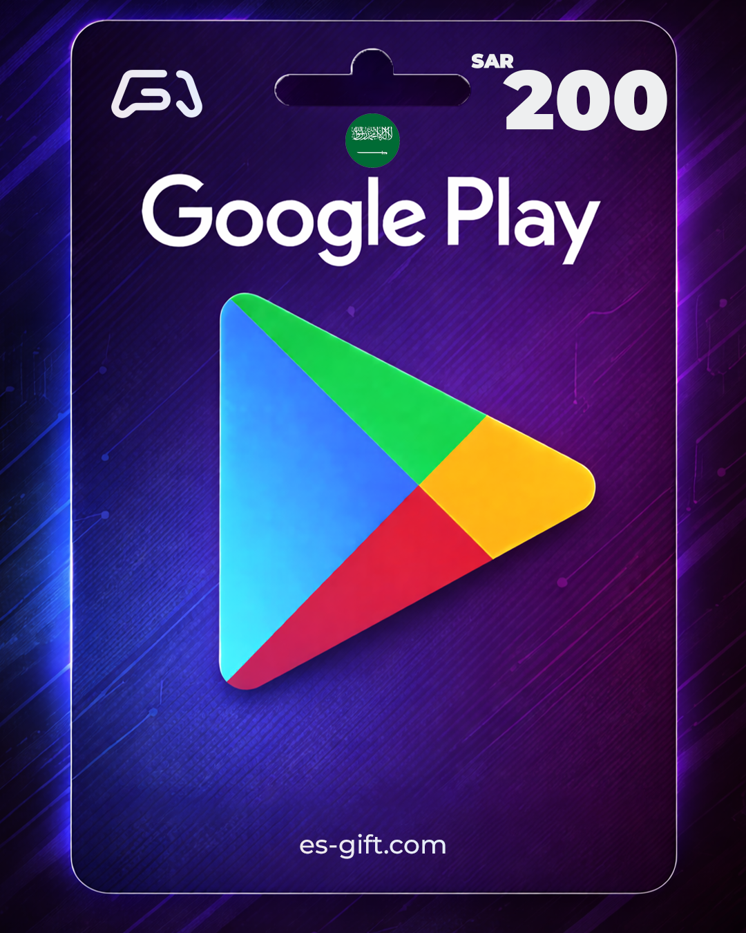 بطاقة جوجل بلاي 200 ريال (المتجر السعودي تعمل داخل السعودية فقط)..