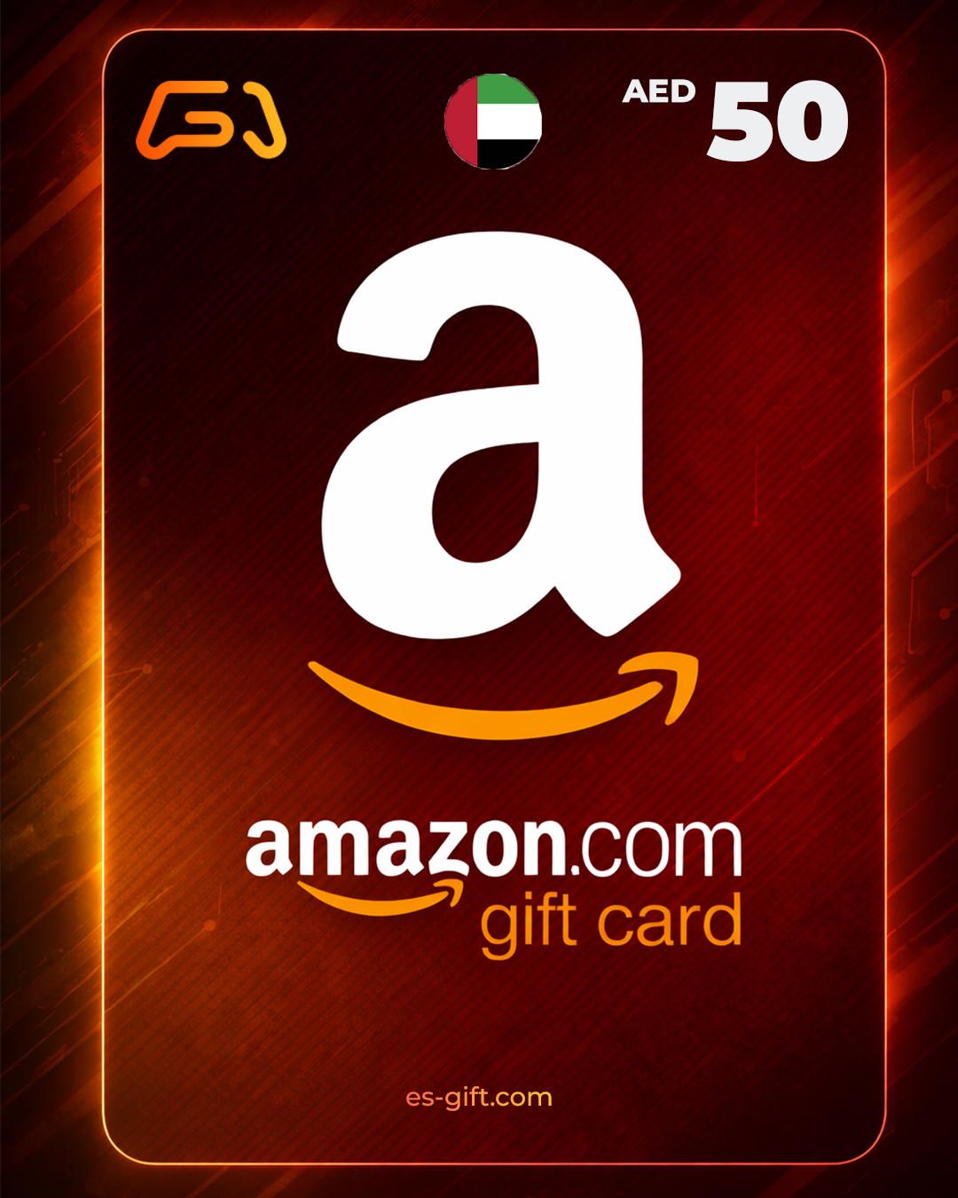 بطاقة أمازون (الاماراتى) - قسيمة شراء 50 درهم