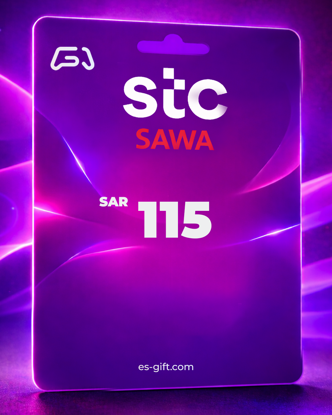 بطاقة إعادة شحن سوا بقيمة 115 ريـال
